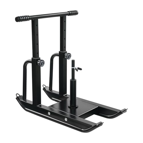 Weight Training Pull Sled, Football Sleds and Chutes Fitness Workout Sled Push Gym Equipment Football Training Pull Push Running Sled 5 Height Adjustable Levels Adjustable Shoulder Straps