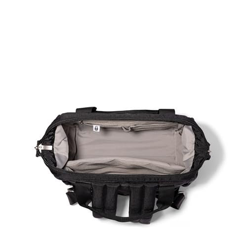 Baggallini City Scape Backpack - 15"x11" Lightweight Work Travel Bag w/Luggage Sleeve & RFID - color: Black