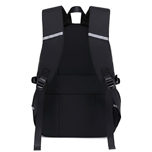 abshoo Big Student Laptop Backpack For College Women Middle High School Teen Girls Bookbag Travel Daypack (Black) | For College - color: Black
