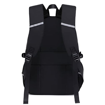 abshoo Big Student Laptop Backpack For College Women Middle High School Teen Girls Bookbag Travel Daypack (Black) | For College - color: Black