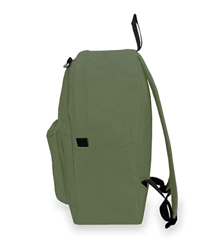 Everest 2045CR Classic Backpack, 16.5", Olive - color: Olive, size: One Size