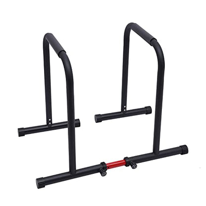 Dip Stand Station, Dip Station Functional Dip Stands Fitness Workout Dip bar Station Stabilizer Push Up Stand, Dip Bar, Adjustable Bars for Home Workout, Dip Station with 440LBS Loading Capacity