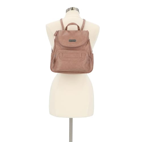 MultiSac womens Major Backpack - color: Dusty Rose Austin
