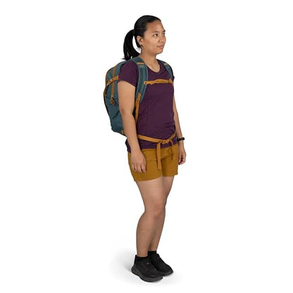 Osprey Daylite Plus Commuter Backpack - Everyday Pack with Laptop Sleeve, Bottle Pockets, and Extra Storage, Iris Pink - color: Iris Pink