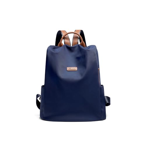 Women's Backpack Purse Nylon Anti-theft Casual Water Resistant Lightweight Small Shoulder Bags 2026 for Travle Cute Fashion Camping Bag for Work Daily Going Out Dackpack Ladies Navy Blue - color: Navy Blue