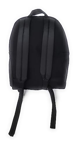Backpack With Front Pockets And Laptop Sleeve To Carry Heavy Books,University Backpack With Padded Shoulder Straps Made in USA. (Black)
