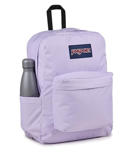 JanSport Superbreak Backpack - Durable, Lightweight Premium Backpack, Pastel Lilac - color: Pastel Lilac