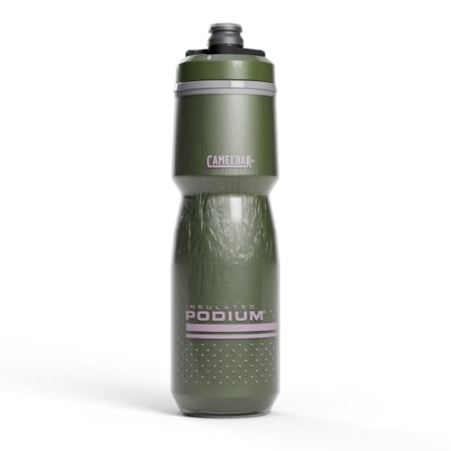 CamelBak Podium Chill Insulated Bike Squeeze Water Bottle, Cold Retention for Cycling, 24oz, Deep Fern - color: Deep Fern