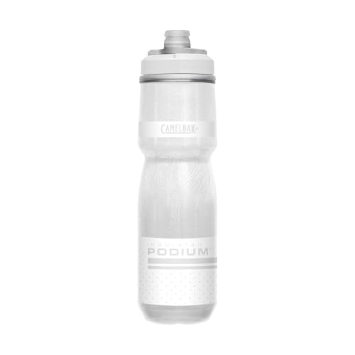 CamelBak Podium Chill Insulated Bike Squeeze Water Bottle, Cold Retention for Cycling, 24oz, Reflective Ghost - color: Reflective Ghost