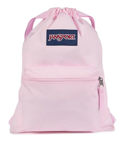 JanSport Draw Sack, Pink Ice - color: Pink Ice