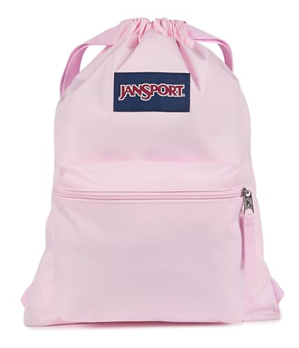 JanSport Draw Sack, Pink Ice - color: Pink Ice