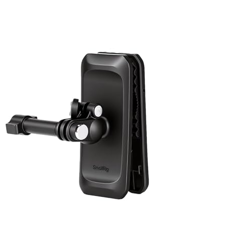 SMALLRIG Magnetic Backpack Strap Clip Mount for GoPro Hero 13/12/11/10, for DJI Osmo Nano Action 6/5 Pro/4/3/Pocket 3, for Insta360 X5/4/3/Ace Pro 2, with Ball Head Adapter Base Mantis Hook - 5722 - style: Backpack Clip Strap