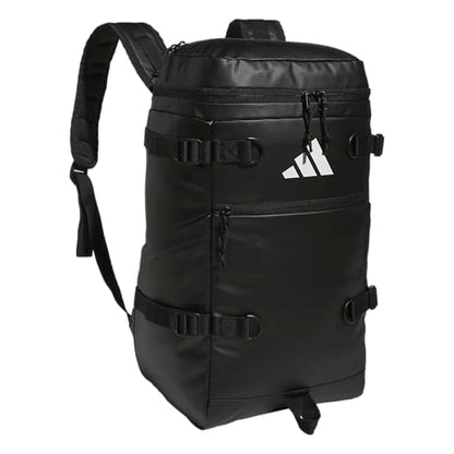 adidas Vista Top-Loading Backpack for Travel and Gym, 29L - color: Black/White