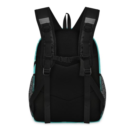 Water-Resistant Travel Raindrops Pattern Backpack - Lightweight Laptop Daypack, 15.6" Laptop Compartment, Durable Commuter Bag for Work & Outdoor#103