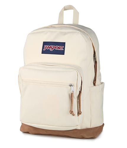 JanSport Right Pack Backpack - Durable Daypack with Padded 15" Laptop Sleeve, Spacious Main Compartment & Integrated Water Bottle Pocket - Moon Flower - color: Moon Flower