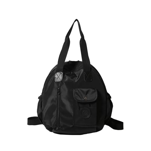 Large Capacity Nylon Backpack for Travel and Daily Use with Multiple Compartments School Bag Casual Handbag Shoulder Bag