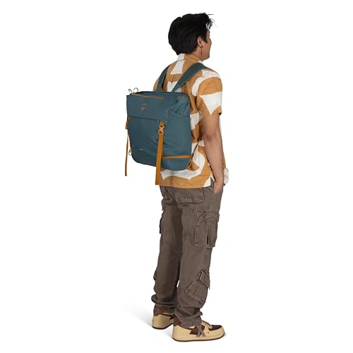 Osprey Daylite Large Tote Weekend Pack - Shoulder or Backpack Carry with Laptop Sleeve & Shoe Compartment, Barley Brown/Multi - color: Barley Brown Multi