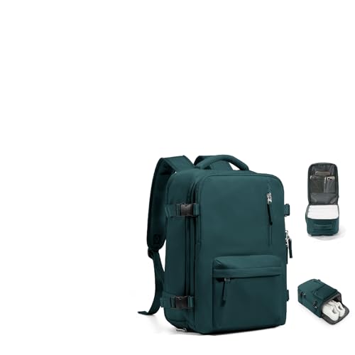 VGCUB Travel Backpack for Women Men, Spirit Airlines Personal Item, 18x14x8 Inches, Laptop, College, Waterproof, Carry On, Flight Approved, Work, Peacock Blue - color: Peacock Blue, size: Small