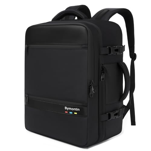 Practical Laptop Backpack, Next-Gen Bag for Work Leisure & Travel, Luggage-Style Fashional Pack (All Black, XL (8x12.8x18.5)) - color: All Black, size: XL (8x12.8x18.5")