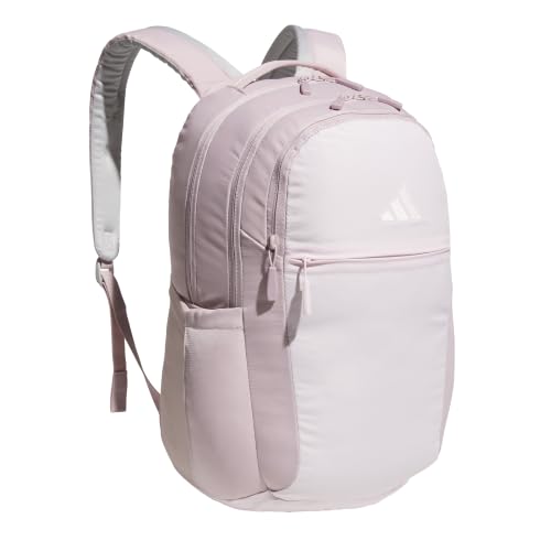 adidas PHNM Backpack for Laptop, School and Travel, 28L - color: Dual Lilac Purple/Distilled Pink