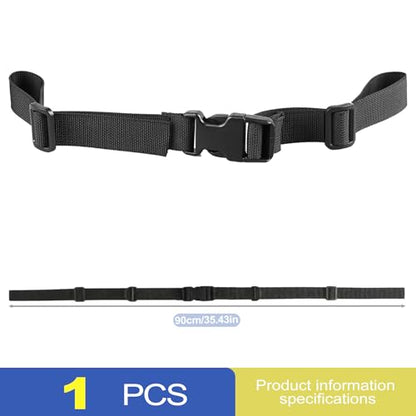 Adjustable Backpack Chest Strap Add On, Universal Sternum Straps for Backpacks with Quick Release Buckle & D-Ring Clip Durable Replacement Harness Extender for Hiking Camping Travel & School