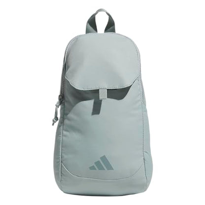 adidas Essentials 3 Crossbody – Sling Bag with Phone Pocket - color: Wonder Sage Green