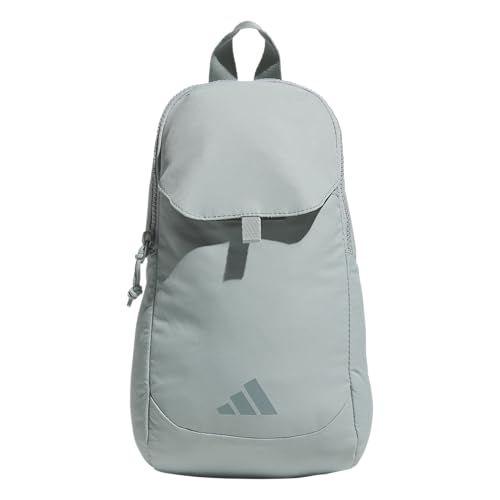 adidas Essentials 3 Crossbody – Sling Bag with Phone Pocket - color: Wonder Sage Green