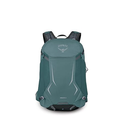 Osprey Hikelite 28L Durable Hiking Backpack - Travel Daypack with Rain Cover for Men and Women, Cascade Blue - color: Cascade Blue, style: 28l