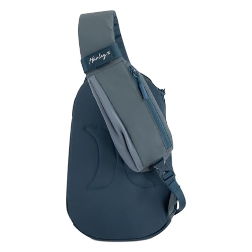 Crossbody Sling Bag - color: Blue Graphite