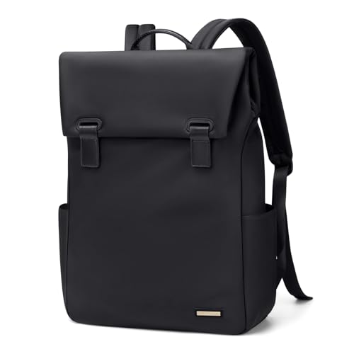 Women Laptop Backpack Computer Backpacks Carry On Waterproof backpack Fits 15.6Inch Notebook Travel Commute College (Black) - color: Elegant Black, size: 15.6 Inch