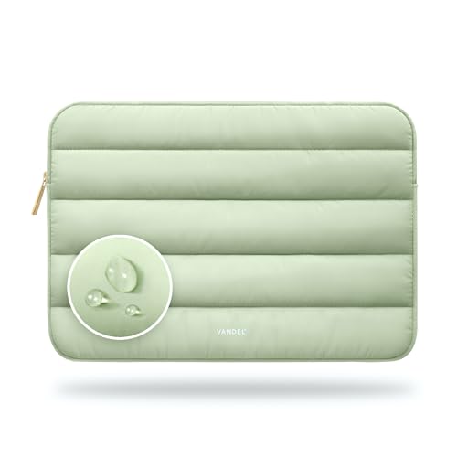 Vandel The Original Puffy Laptop Sleeve 13-14 Inch, Laptop Case 14 Inch - color: h. Sage Green, size: 13-14 Inch