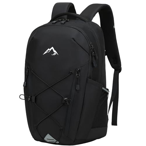 AO ALI VICTORY Women's Laptop Backpack 15.6 inch,Travel Backpack for Men - color: Black