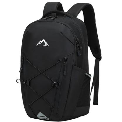 AO ALI VICTORY Women's Laptop Backpack 15.6 inch,Travel Backpack for Men - color: Black