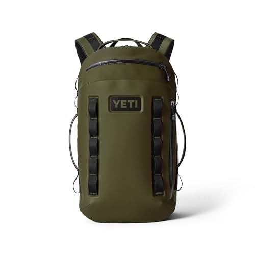 YETI Cayo Backpack 25L, Weather Resistant All-Day Utility Pack, Olive - color: Olive, size: 25l