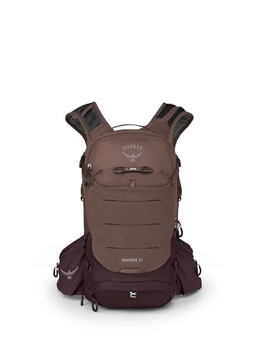 Osprey Raven 10L Women's Mountain Biking Backpack with Hydraulics Reservoir - color: Magma Brown