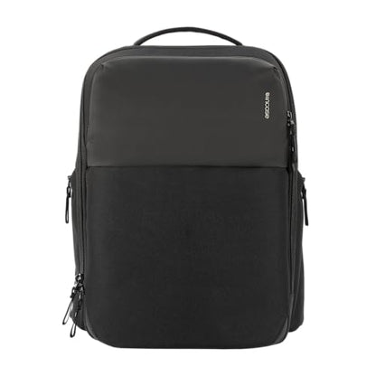 Incase A.R.C. Daypack 24L – Travel Backpack and Laptop Bag for School - Fits up to 16 inch Laptop - 4 Zippered Compartments, 2 Water Bottle Pockets - Commuter and College Backpack - Black - color: Black