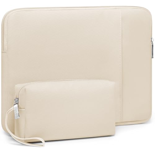 HYZUO 13 Inch Laptop Sleeve Bag Set for MacBook Air 13 M5/M4/M3/M2/M1 A3449 2026-2018, 13" MacBook Neo 2026 A3404, MacBook Pro 13 M2/M1 2026-2016, iPad Pro/Air 13, XPS 13, Surface Pro, Sand - color: Sand, size: 13 Inch