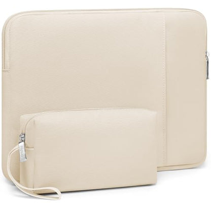 HYZUO 13 Inch Laptop Sleeve Bag Set for MacBook Air 13 M5/M4/M3/M2/M1 A3449 2026-2018, 13" MacBook Neo 2026 A3404, MacBook Pro 13 M2/M1 2026-2016, iPad Pro/Air 13, XPS 13, Surface Pro, Sand - color: Sand, size: 13 Inch