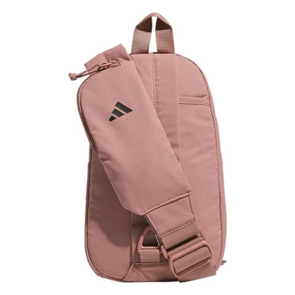 adidas Essentials 3 Crossbody – Sling Bag with Phone Pocket - color: Warm Clay Pink