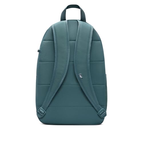 Nike Unisex Kids' Classics Elemental Backpack (20L) | Boys and Girls - color: Mineral Slate/Orange/White