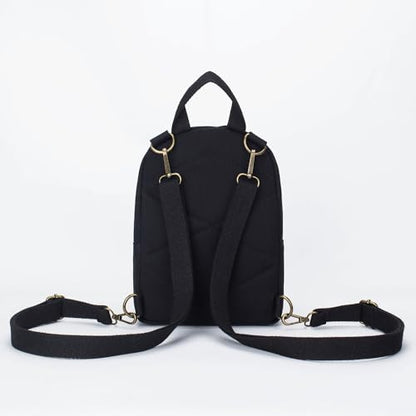 Women's Backpacks Comfortable Handles Compact and Lightweight Comfortable and Stylish (Black) - color: Black