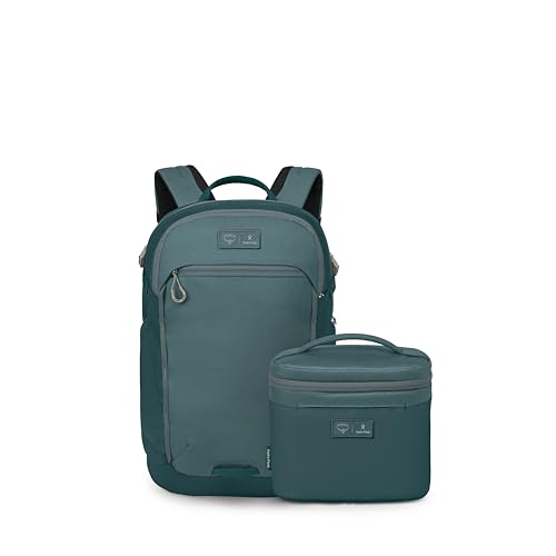 Osprey Axis Campus Laptop Backpack x Hydro Flask 5L Lunch Bag - Everyday Commuter Bundle for Campus and Work, Cascade - color: Cascade