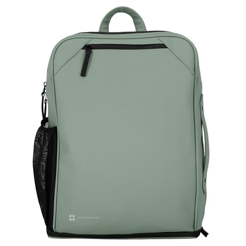 Weatherman Venture Dry Pack - Waterproof Hiking Bag & Travel Backpack - Dry Backpack with Umbrella Compartment, Laptop Sleeve and Smart Storage - Durable Water-Resistant Outdoor Gear - (Sage) - color: Sage