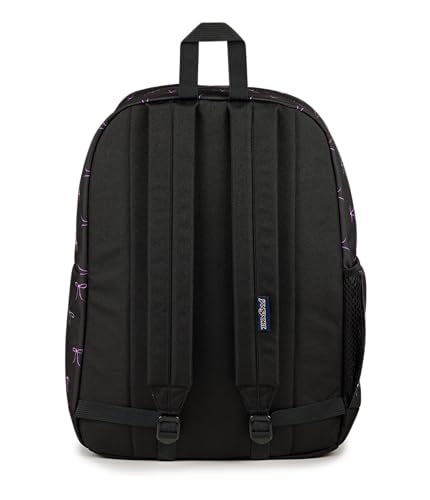 JanSport Cross Town Plus Backpack - Large Main Compartment, Side Water Bottle Pocket, 15-Inch Padded Laptop Sleeve - Bad Bows - color: Bad Bows