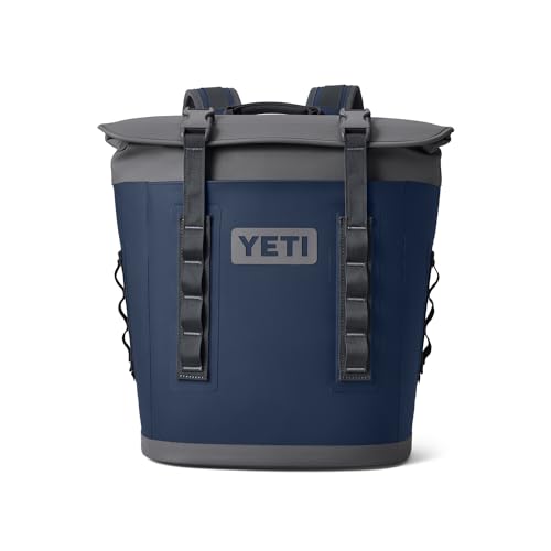 YETI Hopper M Series Backpack Soft Sided Coolers with MagShield Access - color: Navy, size: M12
