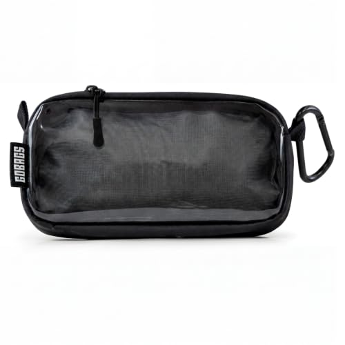GOBAGS NEO Production Zipper Bags - Electronics & Camera Accessories Bag - Cable organizer, Gear Accessory Pouch, Travel Camera Essentials (Extra Small, Black) - size: X-Small