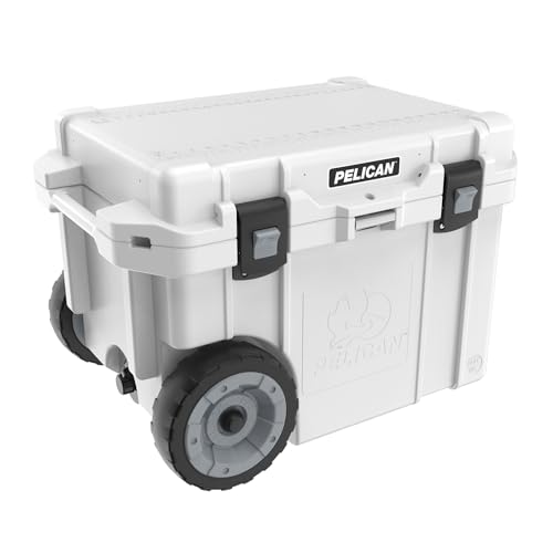 Pelican 45QT Elite Wheeled Cooler - color: White, style: 45 Quart