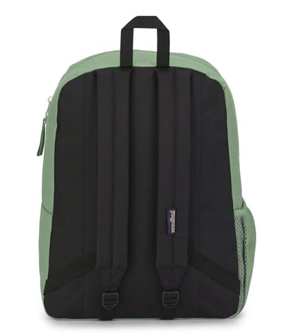 JanSport Cross Town Backpack 17" x 12.5" x 6" - Simple Bag for Everyone with 1 Main Compartment, Front Utility Pocket - Premium Class Accessories - Loden Frost - color: Loden Frost