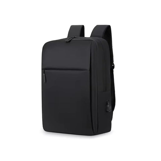 Business Laptop Backpack, Oxford, Casual Daypack with USB Port, Anti-Theft Travel Rucksack for Work, 11.8x4.7x15.7 Inches (black, 11.8x4.7x15.7 Inches) - color: Black