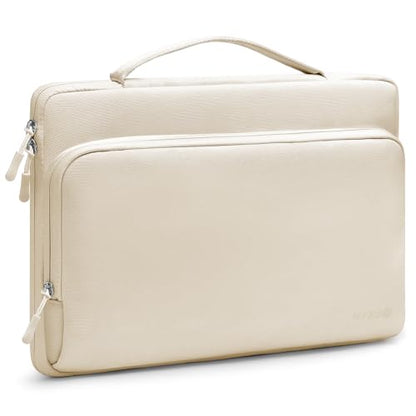 HYZUO 13 Inch Laptop Bag Case Sleeve for MacBook Air 13 M5 M4 M3 M2 M1 2026-2018 A3449, 13" MacBook Neo 2026, MacBook Pro 13 M2 M1 2026-2016, 12.9"-13" iPad Pro/Air, Surface Pro, XPS 13, Sand - color: Sand, size: 13 Inch